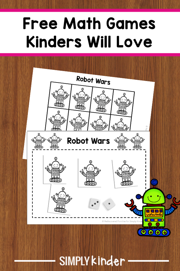 Robot Math Games