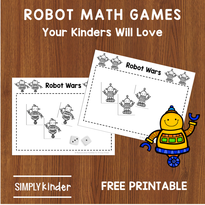 Math Games- Robot Wars