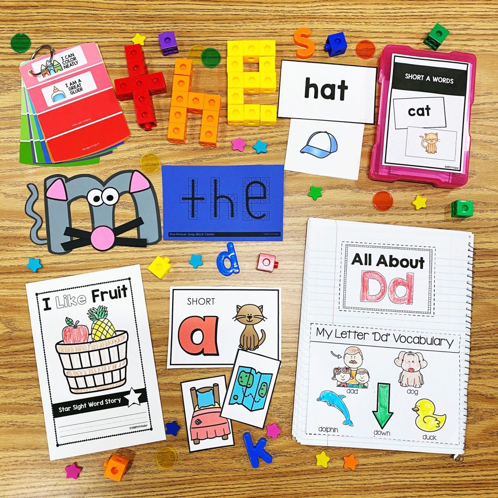 preschool vocabulary worksheets
