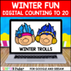 Winter Fun Counting to 20 for Google and Seesaw - Simply Kinder