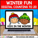 Winter Fun Counting to 20 for Google and Seesaw - Simply Kinder