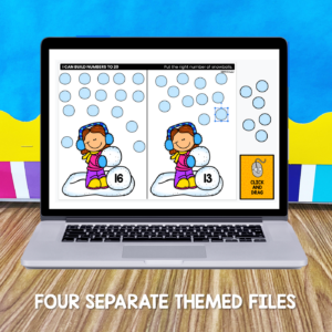 Winter Fun Counting to 20 for Google and Seesaw - Simply Kinder
