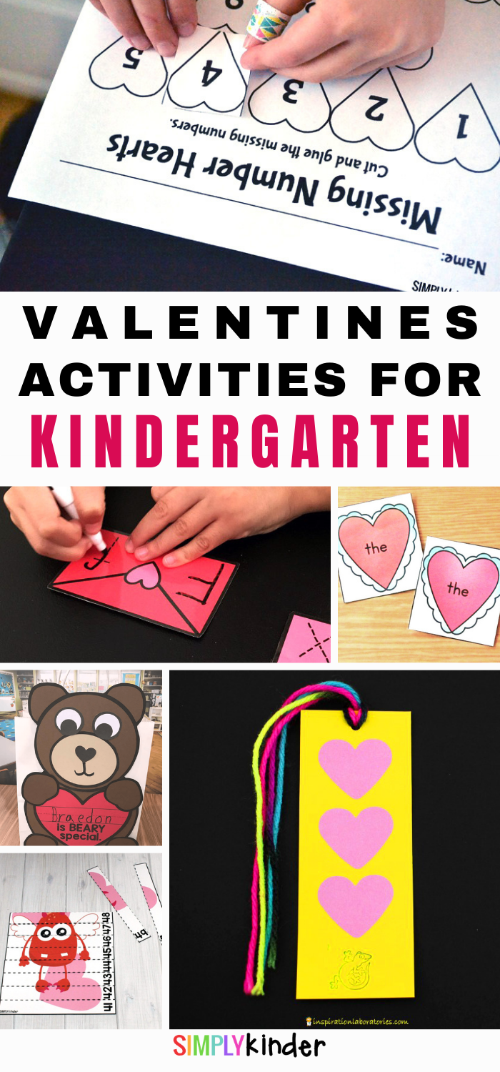 Valentines activities for Kindergarten