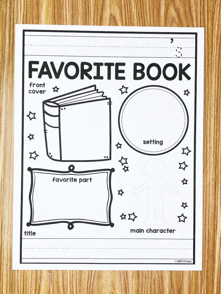 It's no secret that reading books is a staple activity in every great classroom! Here are some Favorite Book Printables for your students to reflect on their favorite book.  