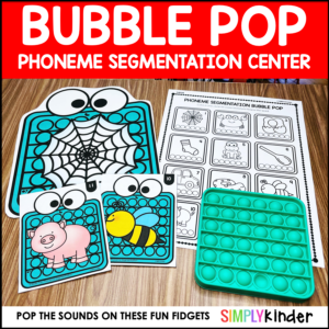 Bubble Pop Phoneme Segmentation Center