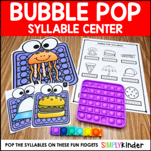 Bubble Pop Syllable Center