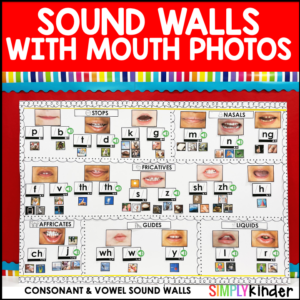 Sound Wall with Mouth Photos