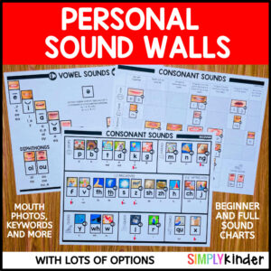Personal Sound Walls with Mouth Pictures