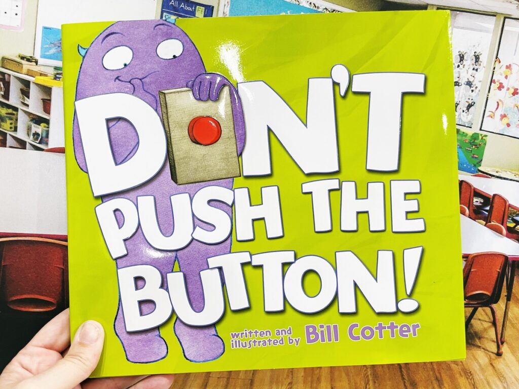 Don't Push the Button Book