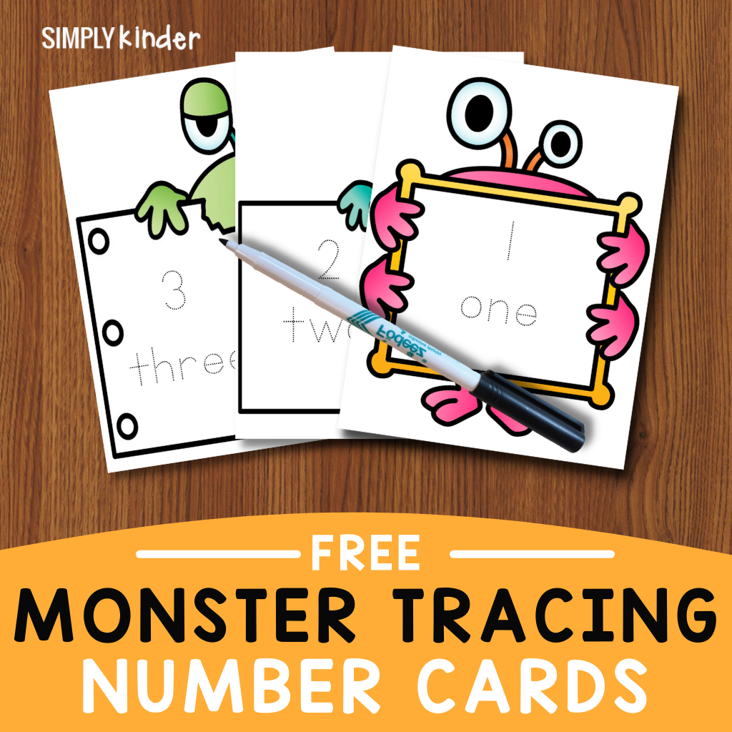 Monster Tracing cards