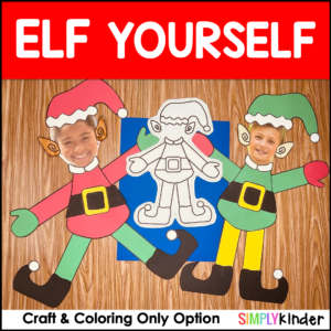 Elf Yourself Craft & Writing Activitiy