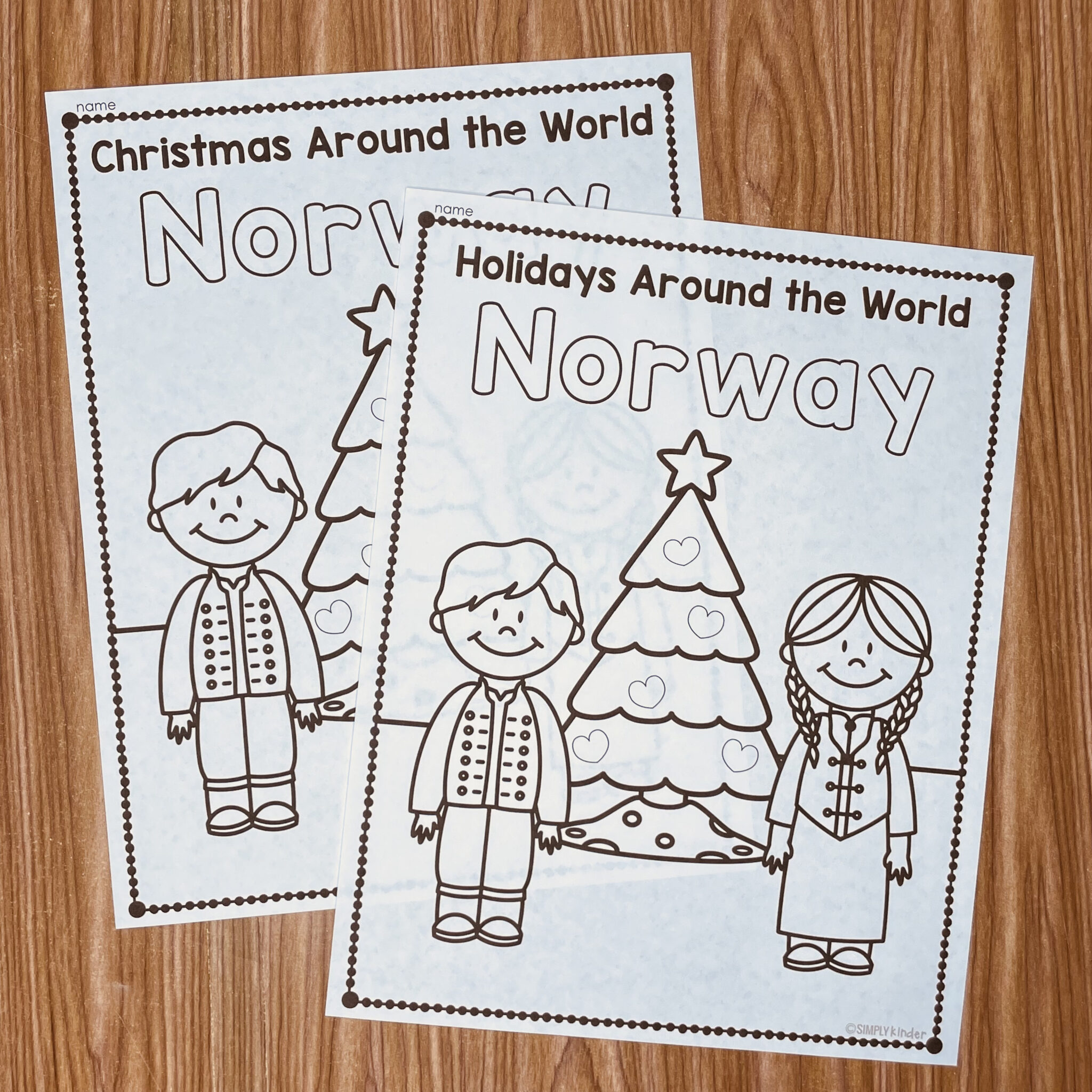 Norway Craft & Research | Holidays Around the World - Simply Kinder