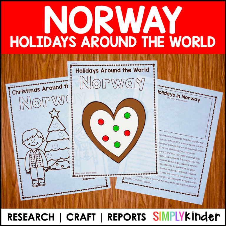 Norway Craft & Research | Holidays Around the World - Simply Kinder