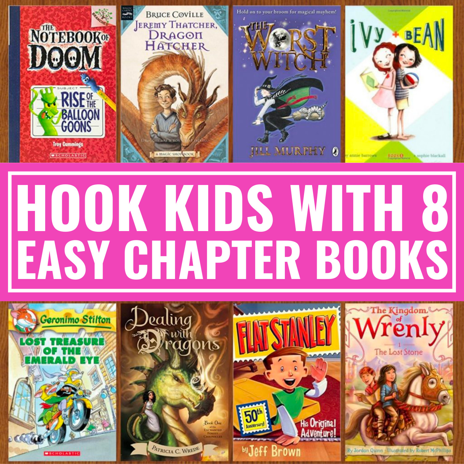 8 Easy Chapter Book Series to Get Kids Hooked On Reading - Simply Kinder