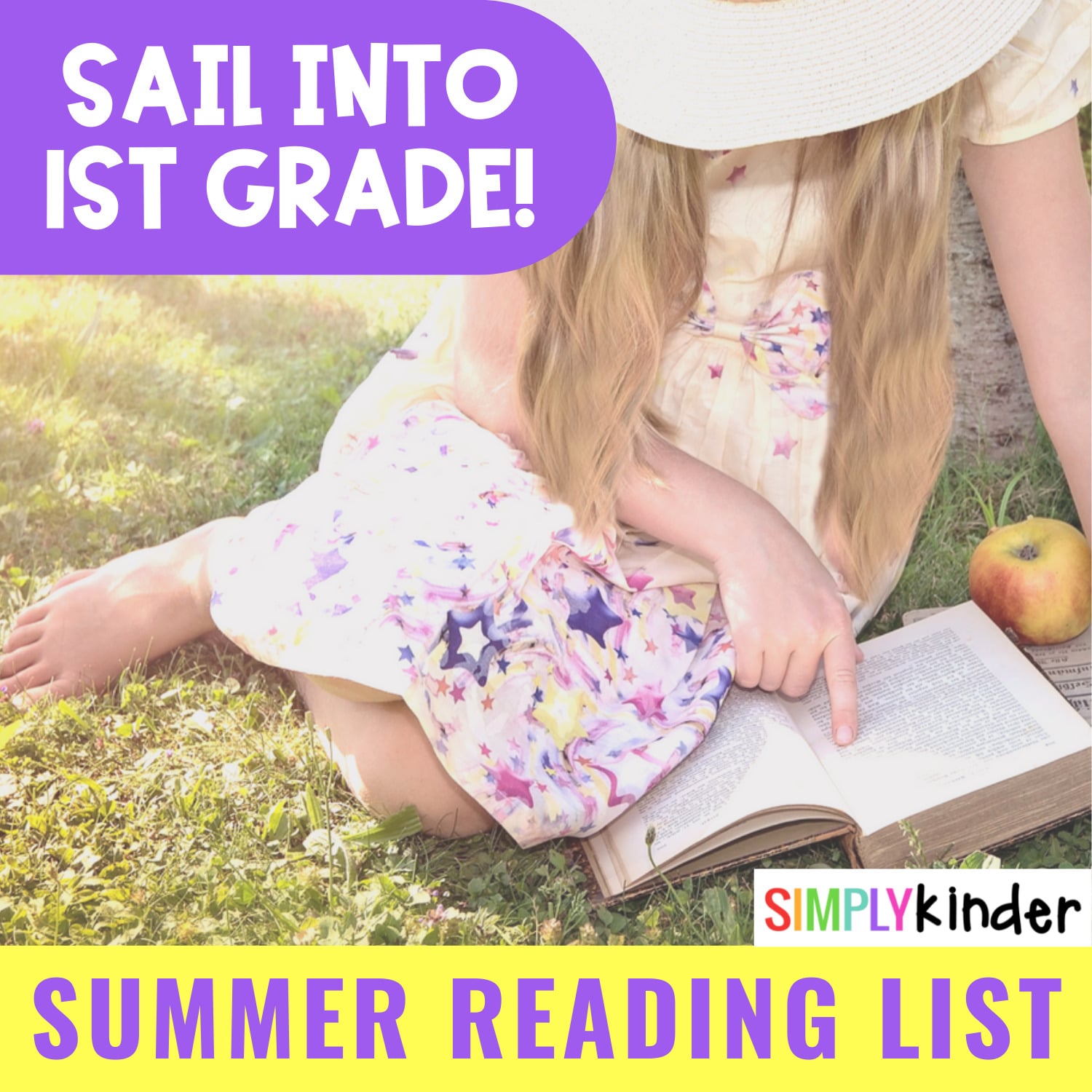 Sail Into 1st Grade - Summer Reading List + Free Printable List - Simply  Kinder