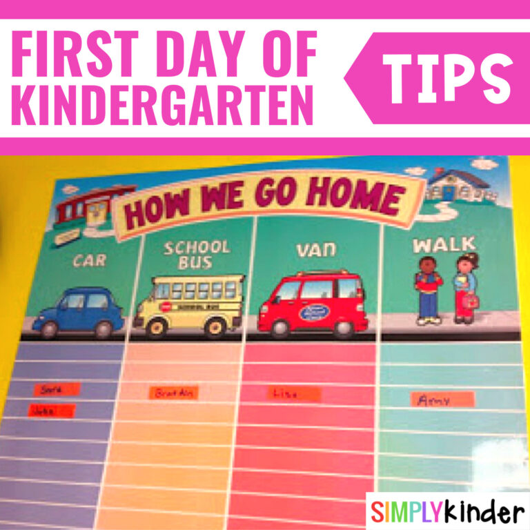 The First Hours of Kinder (& Beyond!) Simply Kinder