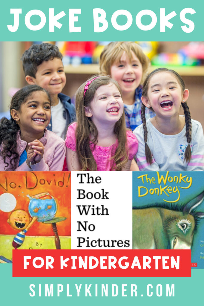 Check out these joke books for kindergarten for a list of all the funniest books to read aloud to your kindergarten class this year! 