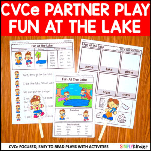 CVCe A Readers Theater for Kindergarten | The Lake