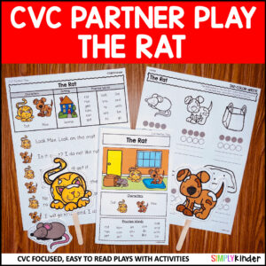 CVC Readers Theater for Kindergarten | The Rat