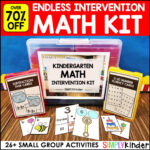 Kindergarten Math Centers for Intervention Kit – Math Small Group ...