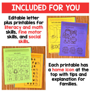 Editable Kindergarten Readiness Packet Summer Activities to Prepare ...