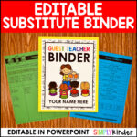 Sub Plans Bundle with Templates, Emergency Sub Plans, Sub Binder, Sub ...