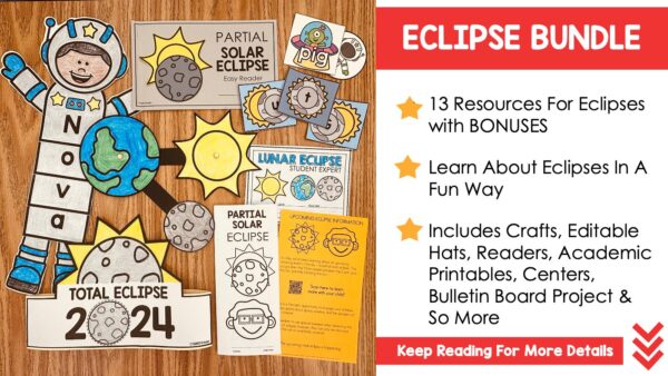Lunar Eclipse 2025 Activities MEGA BONUS Bundle for Solar Eclipses ...