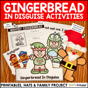 Disguise a Gingerbread Man Writing & Craft, Gingerbread in Disguise Project