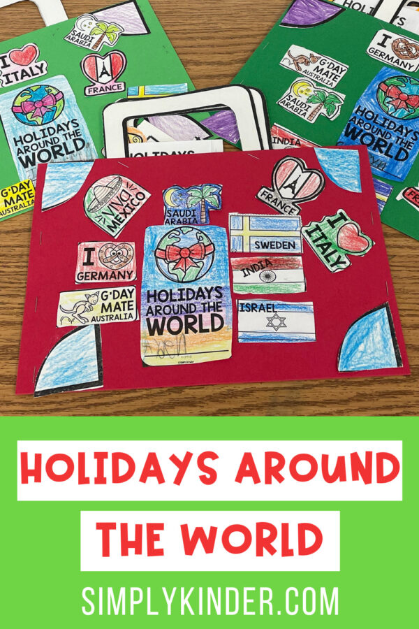 Holidays Around the World Activities in Kindergarten - Simply Kinder