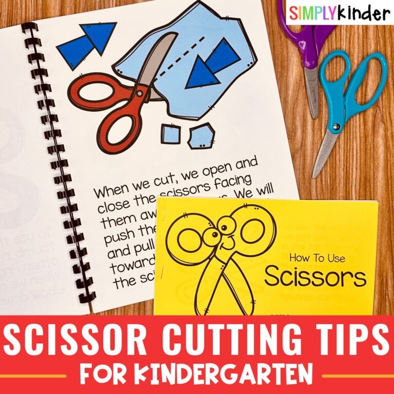 Scissor Tips for Kindergarten - Simply Kinder