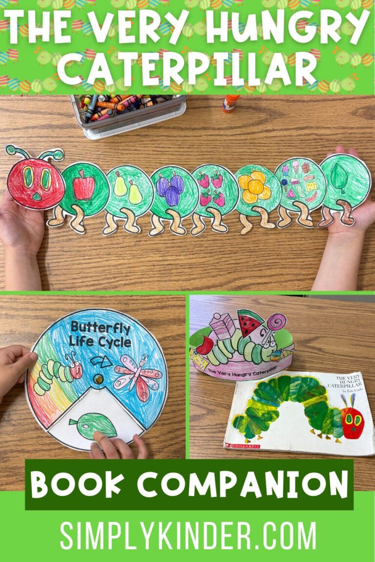 The Very Hungry Caterpillar Kindergarten Activities - Simply Kinder