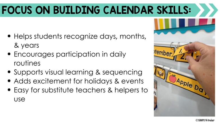 Pencil Flip Editable Calendar for Classroom Decor, Classroom Flip ...