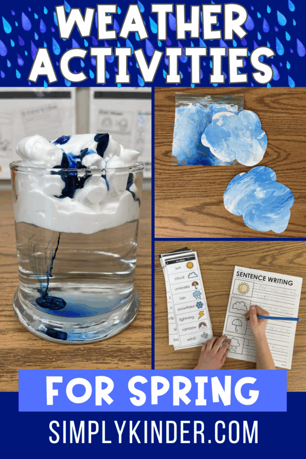 Weather Activities for Spring - Simply Kinder